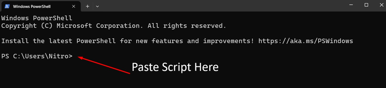 Figure 1-1 - Search for PowerShell.